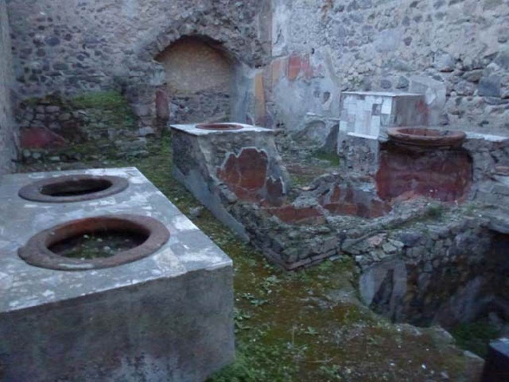 VI.19 Herculaneum, October 2012. Looking across towards west side. Photo courtesy of Michael Binns.